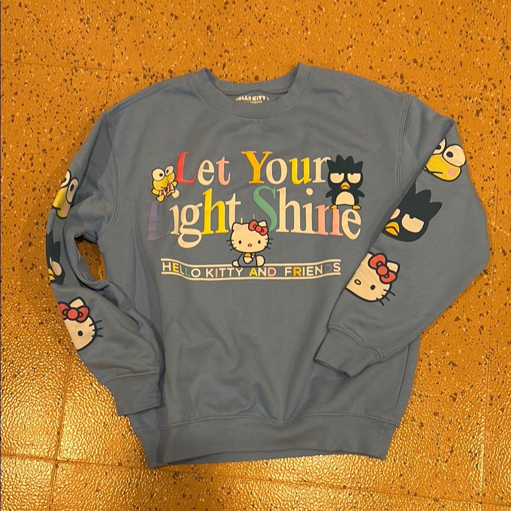 Sanrio Blue Hello Kitty Sweatshirt